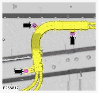 MHEV Pass Through Assembly To Front Junction Box Cables